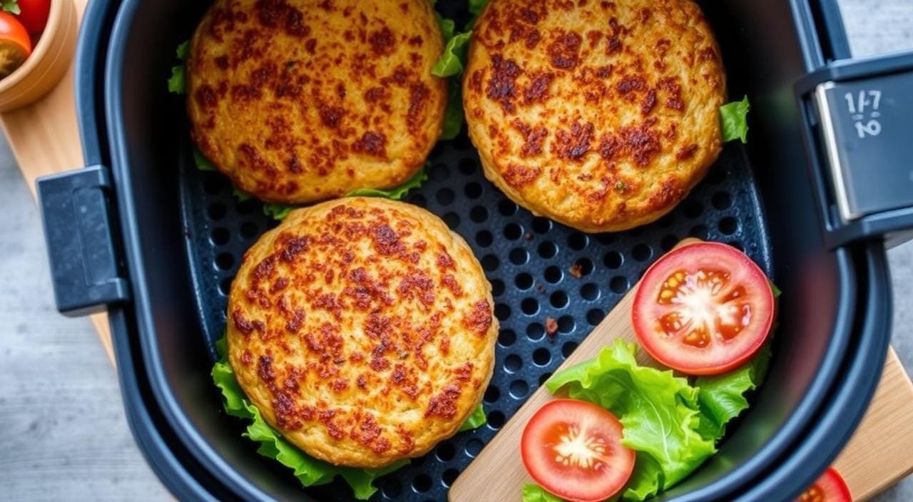 Turkey Burger Air Fryer: How to Make in 15 Minutes